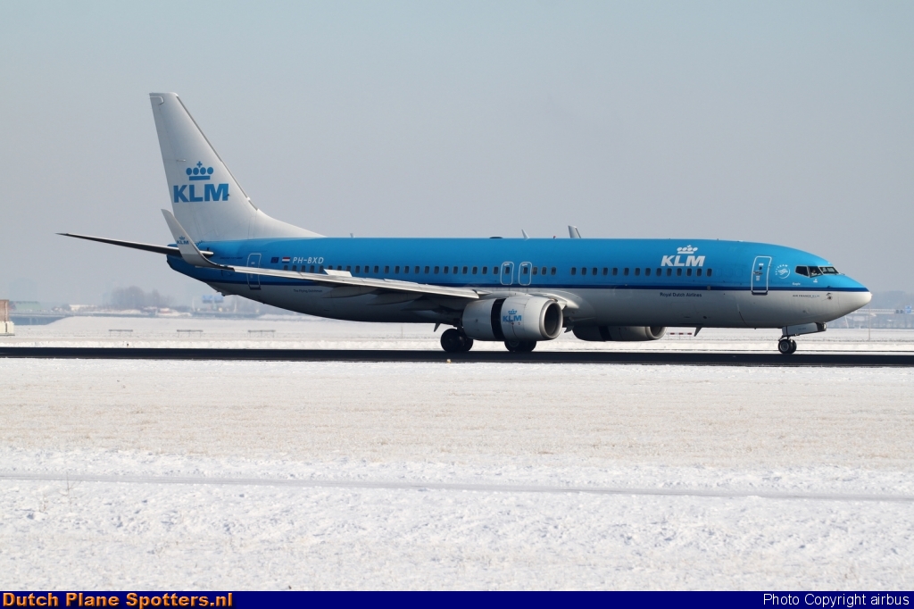PH-BXD Boeing 737-800 KLM Royal Dutch Airlines by airbus