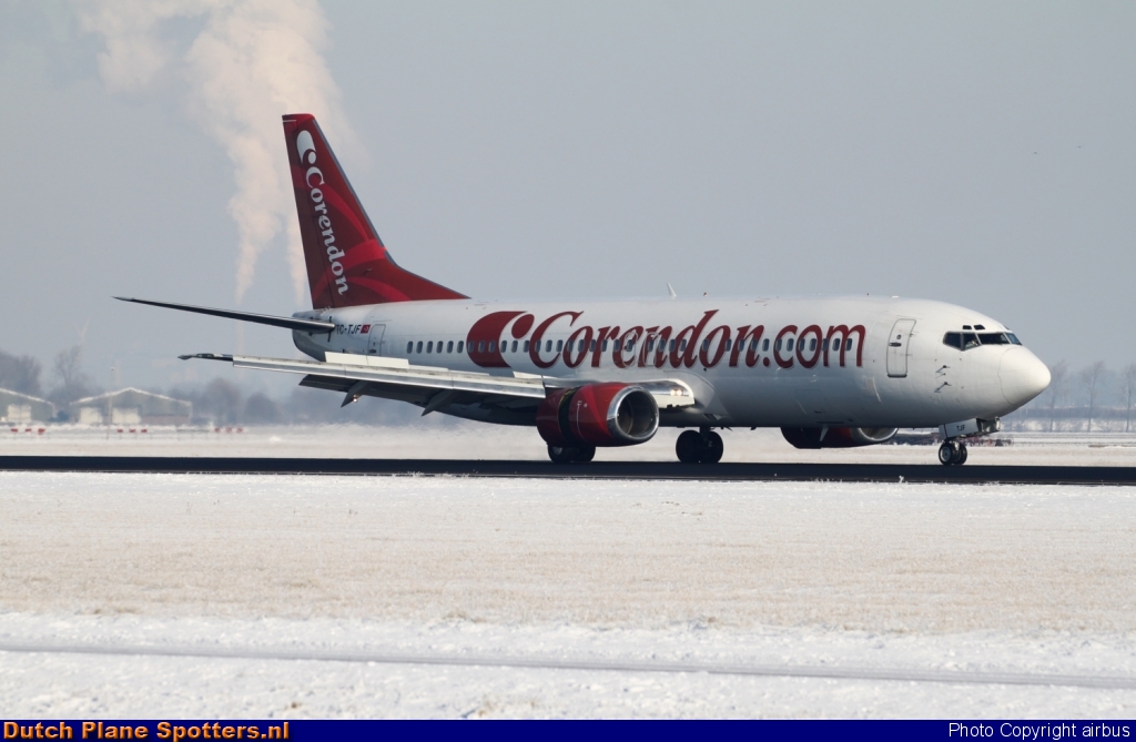 TC-TJF Boeing 737-400 Corendon Airlines by airbus