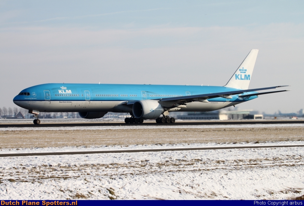 PH-BVC Boeing 777-300 KLM Royal Dutch Airlines by airbus