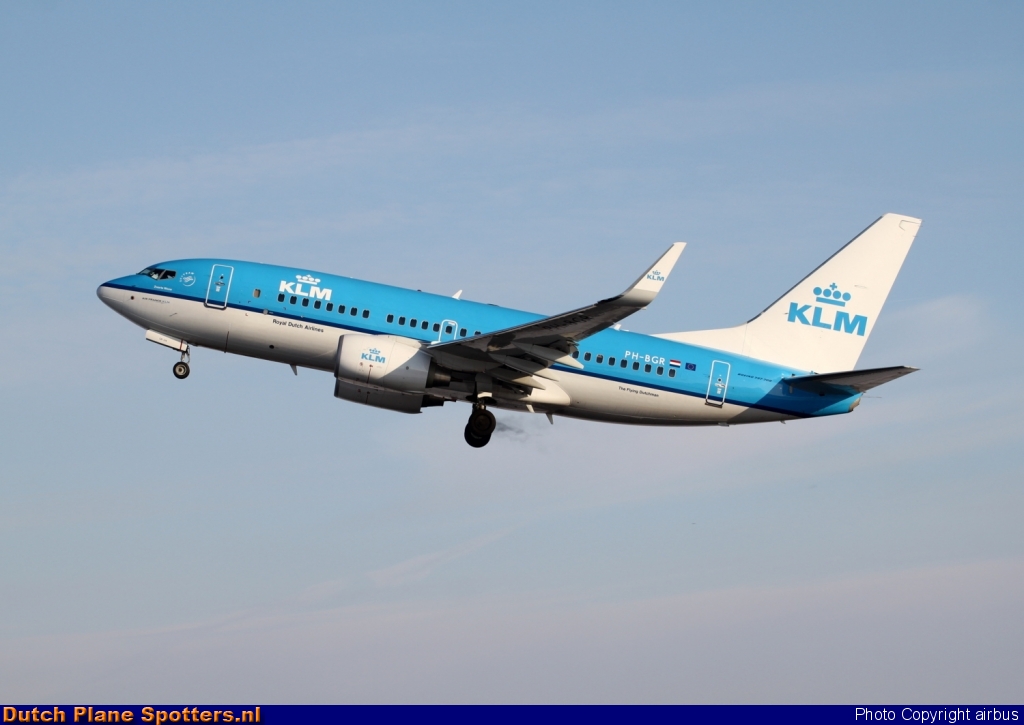 PH-BGR Boeing 737-700 KLM Royal Dutch Airlines by airbus