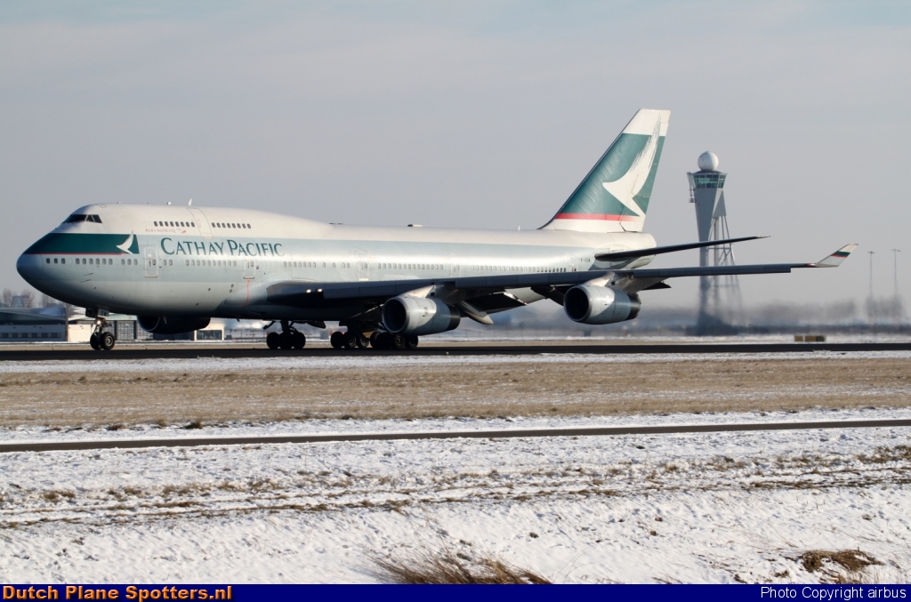 B-HOW Boeing 747-400 Cathay Pacific by airbus