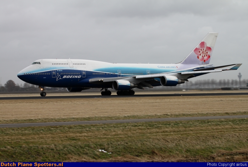 B-18210 Boeing 747-400 China Airlines by airbus