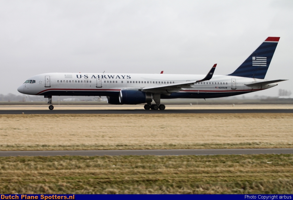 N205UW Boeing 757-200 US Airways by airbus