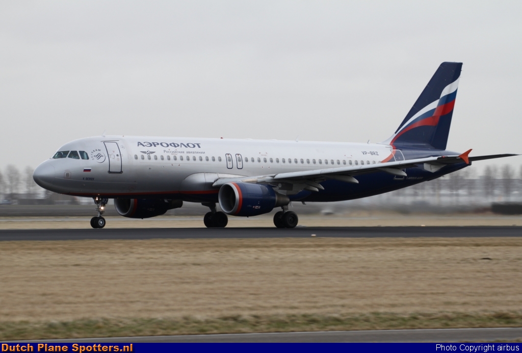 VP-BRZ Airbus A320 Aeroflot - Russian Airlines by airbus