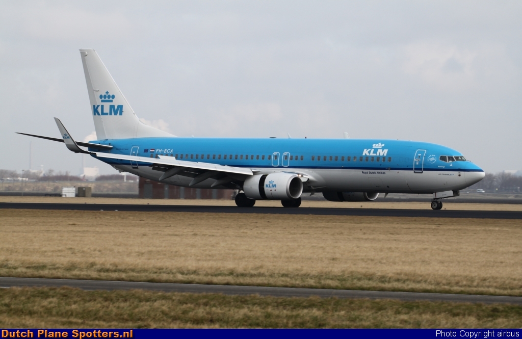 PH-BCA Boeing 737-800 KLM Royal Dutch Airlines by airbus