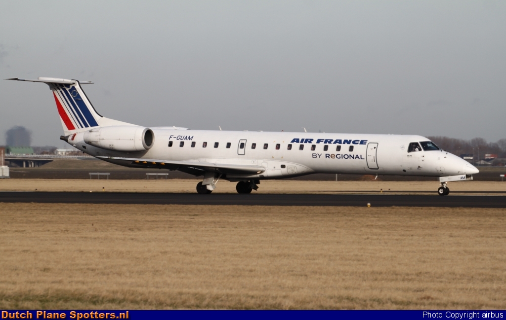 F-GUAM Embraer 145 Air France by airbus