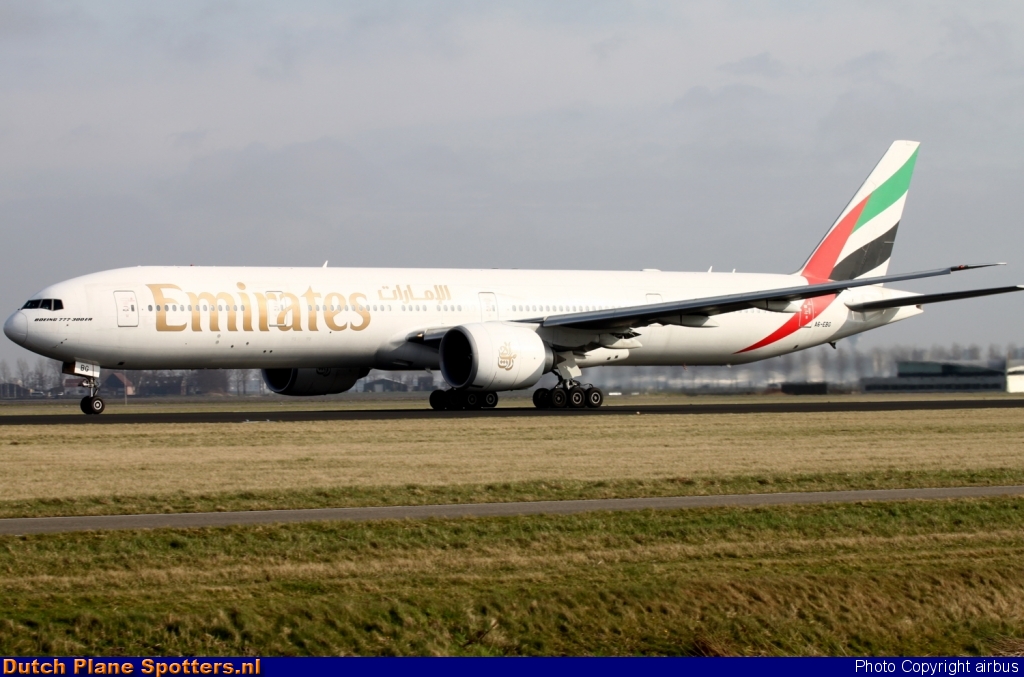 A6-EBG Boeing 777-300 Emirates by airbus