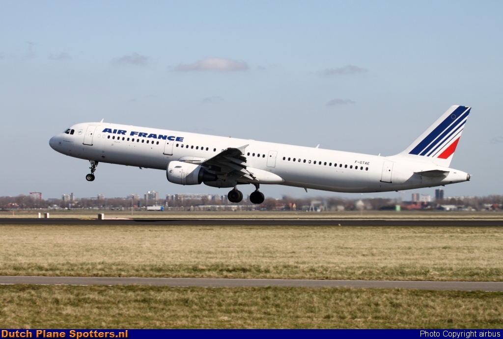 F-GTAE Airbus A321 Air France by airbus