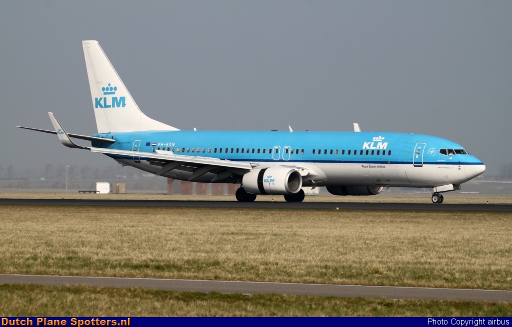 PH-BXN Boeing 737-800 KLM Royal Dutch Airlines by airbus