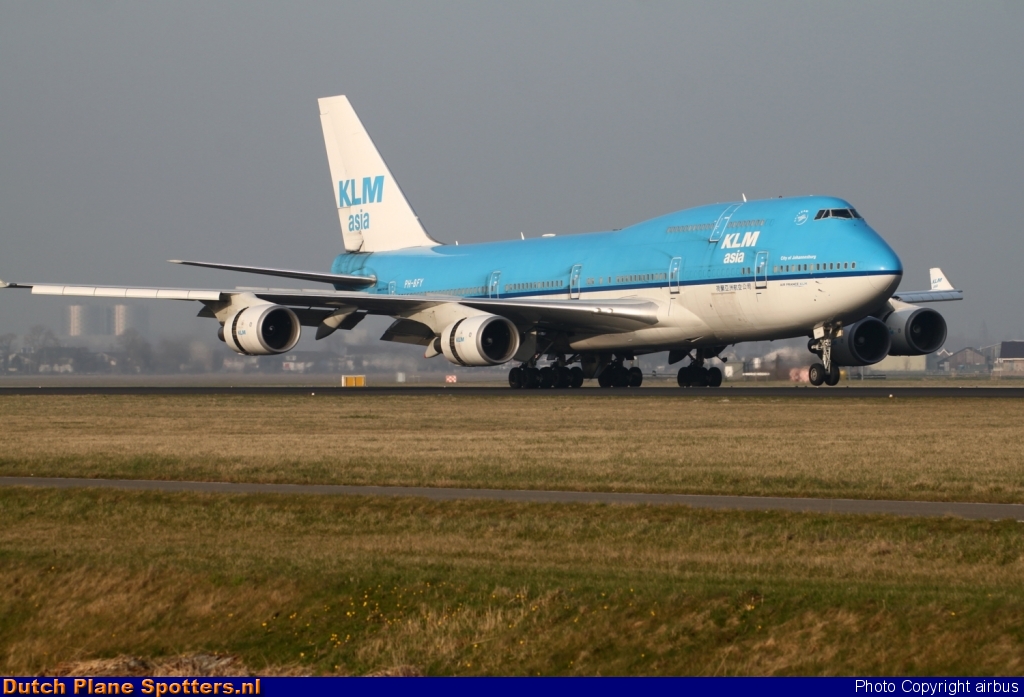 PH-BFY Boeing 747-400 KLM Asia by airbus