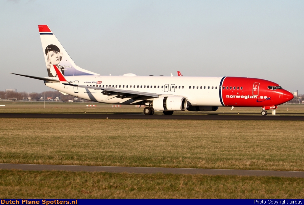 LN-NOM Boeing 737-800 Norwegian Air Shuttle by airbus