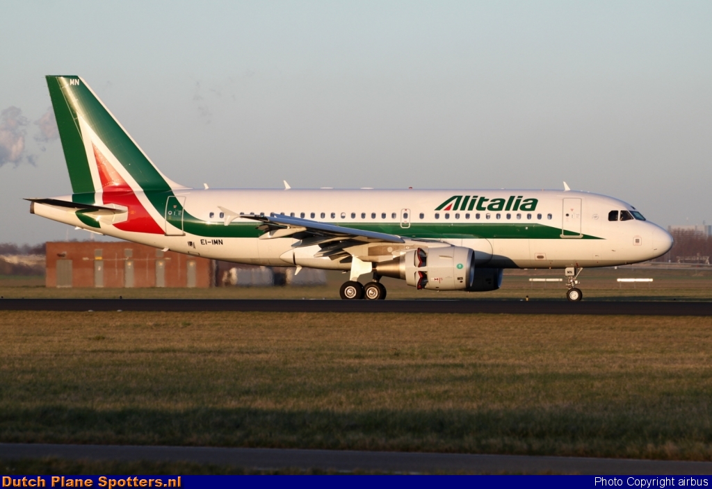 EI-IMN Airbus A319 Alitalia by airbus