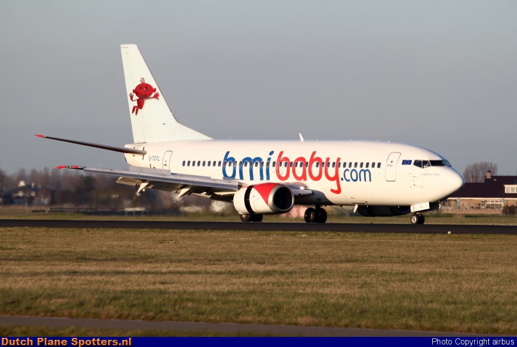 G-TOYL Boeing 737-300 BMI Baby by airbus
