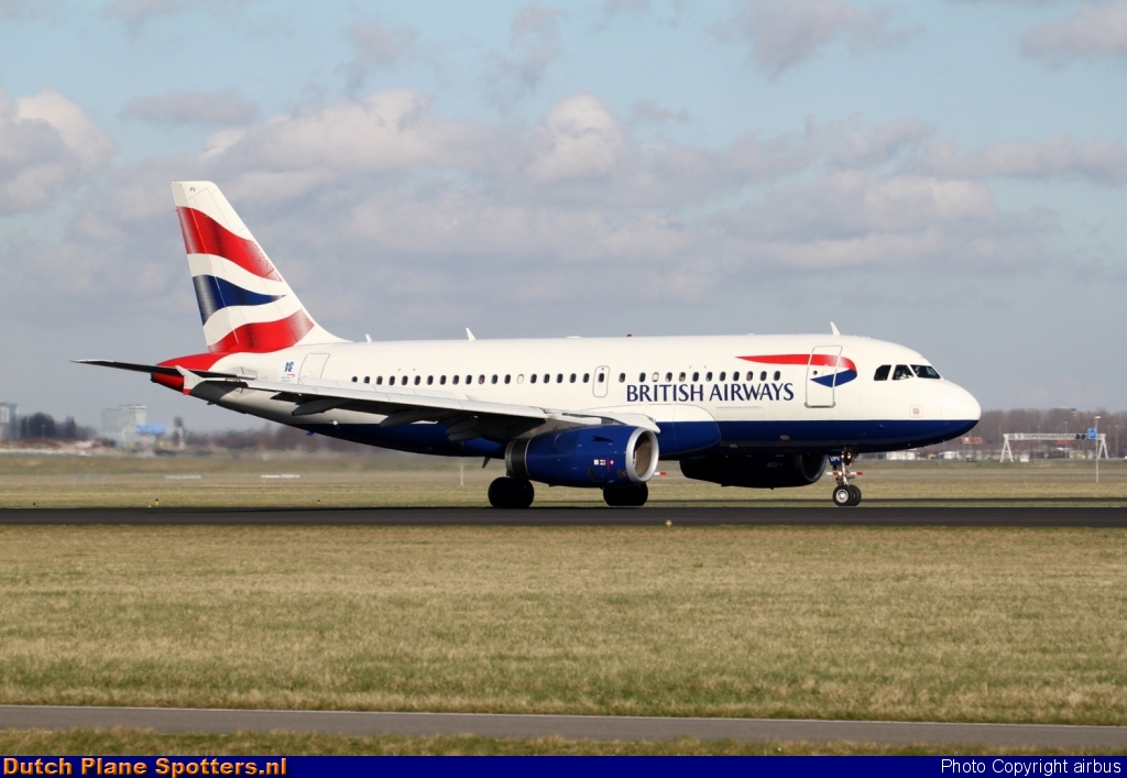G-EUPV Airbus A319 British Airways by airbus