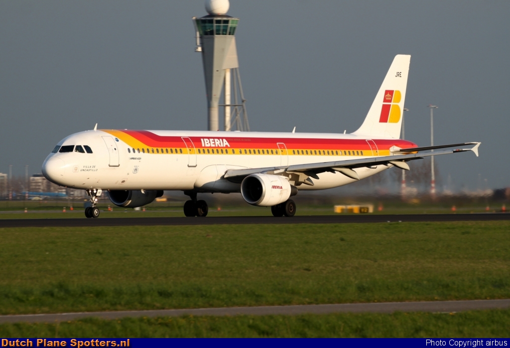 EC-JRE Airbus A321 Iberia by airbus