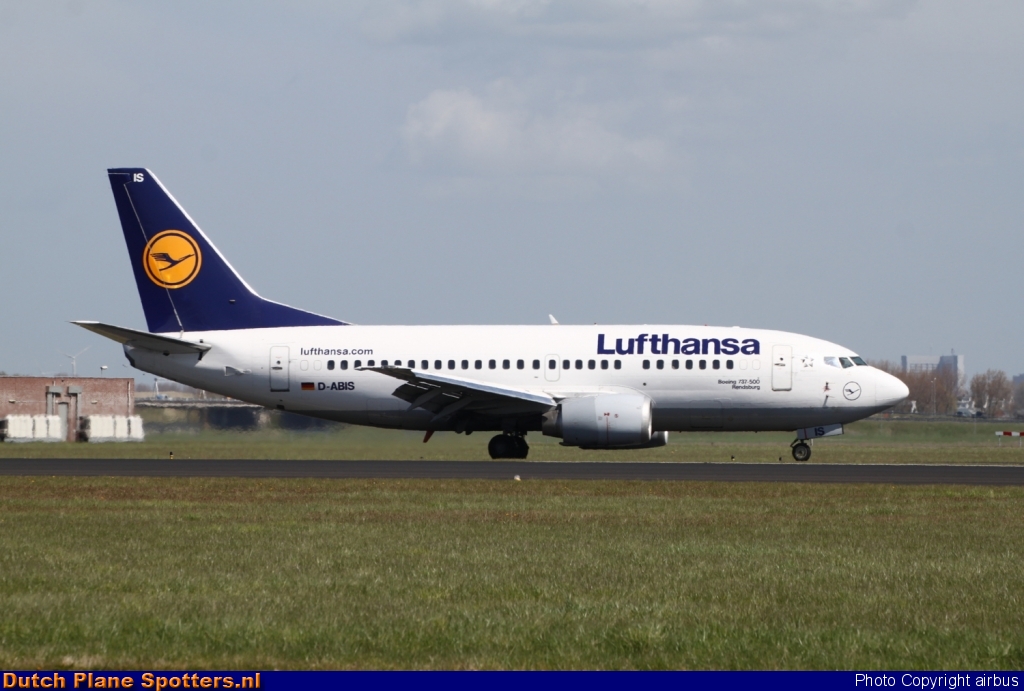 D-ABIS Boeing 737-500 Lufthansa by airbus