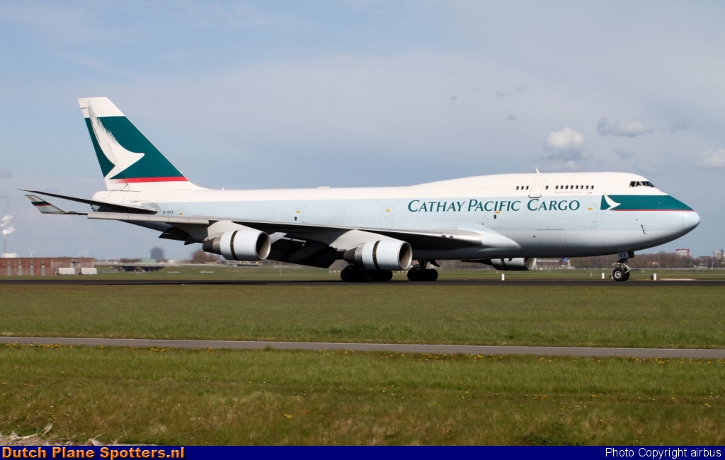B-HKX Boeing 747-400 Cathay Pacific Cargo by airbus