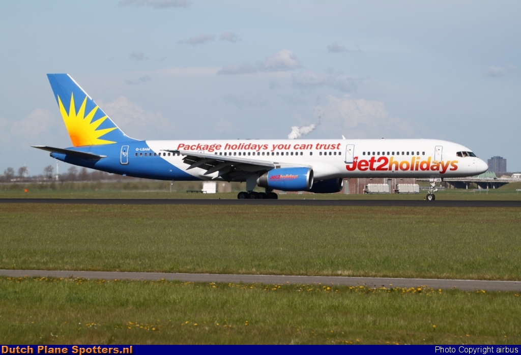 G-LSAM Boeing 757-200 Jet2 by airbus