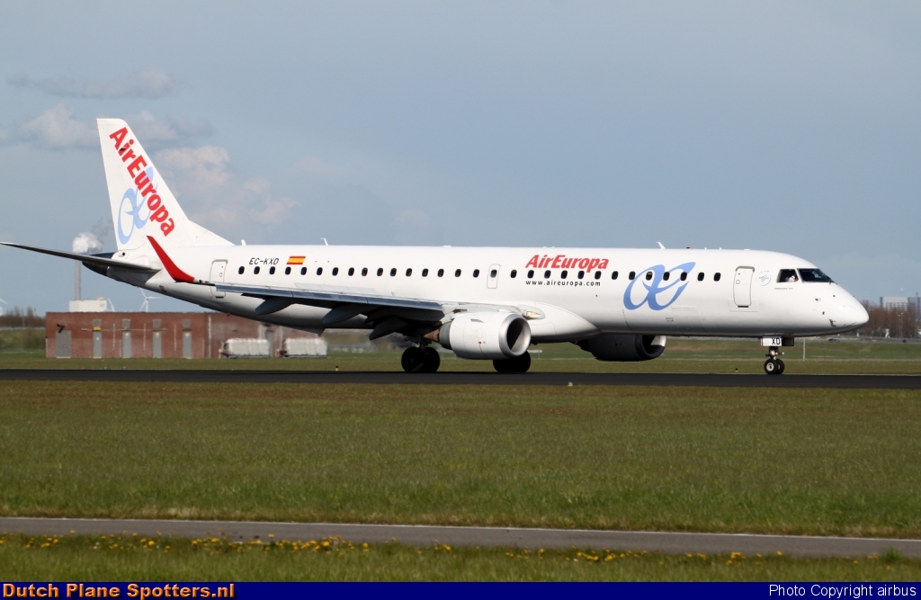 EC-KXD Embraer 195 Air Europa by airbus