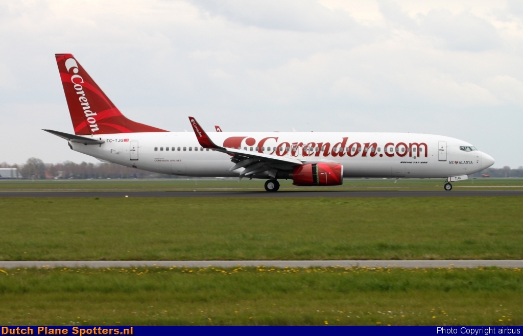 TC-TJG Boeing 737-800 Corendon Airlines by airbus