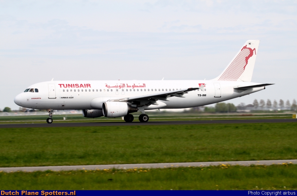 TS-IMI Airbus A320 Tunisair by airbus