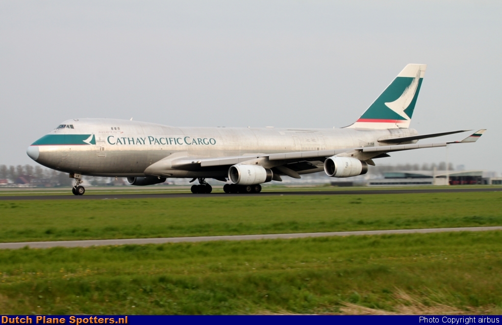 B-HUK Boeing 747-400 Cathay Pacific Cargo by airbus