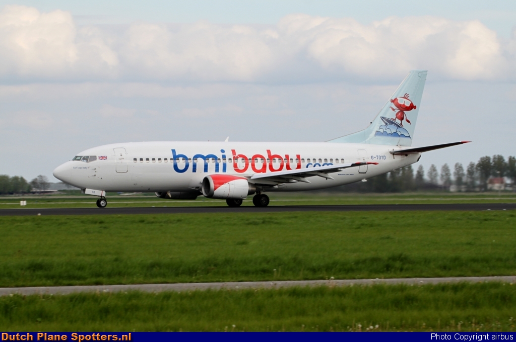 G-TOYD Boeing 737-300 BMI Baby by airbus