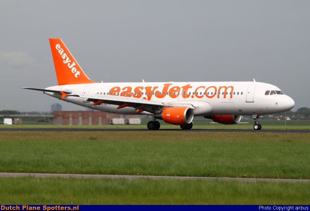 G-EZTV Airbus A320 easyJet by airbus