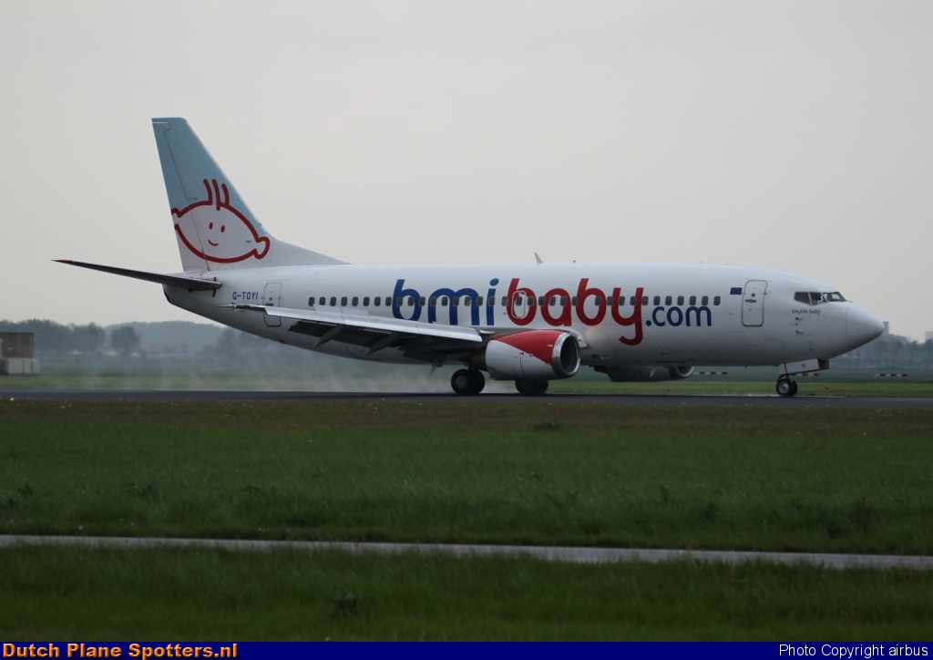 G-TOYI Boeing 737-300 BMI Baby by airbus