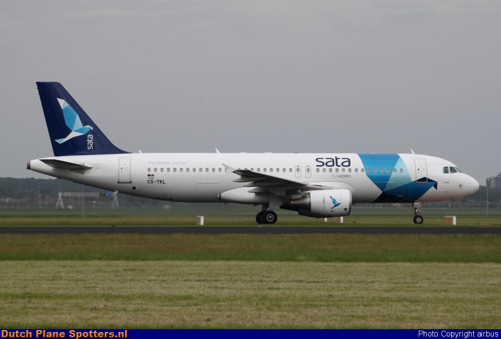 CS-TKL Airbus A320 SATA International by airbus