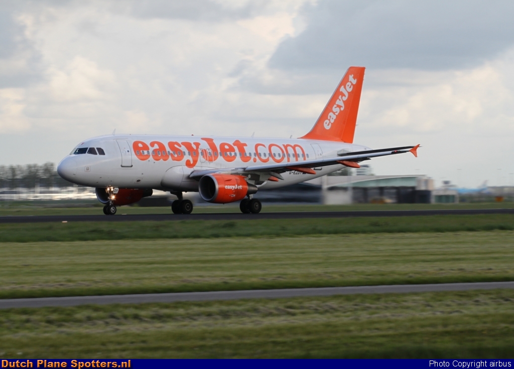 G-EZDY Airbus A319 easyJet by airbus