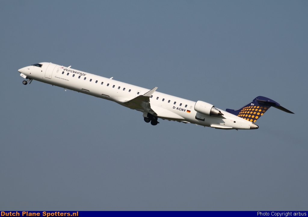 D-ACNV Bombardier Canadair CRJ900 Eurowings by airbus
