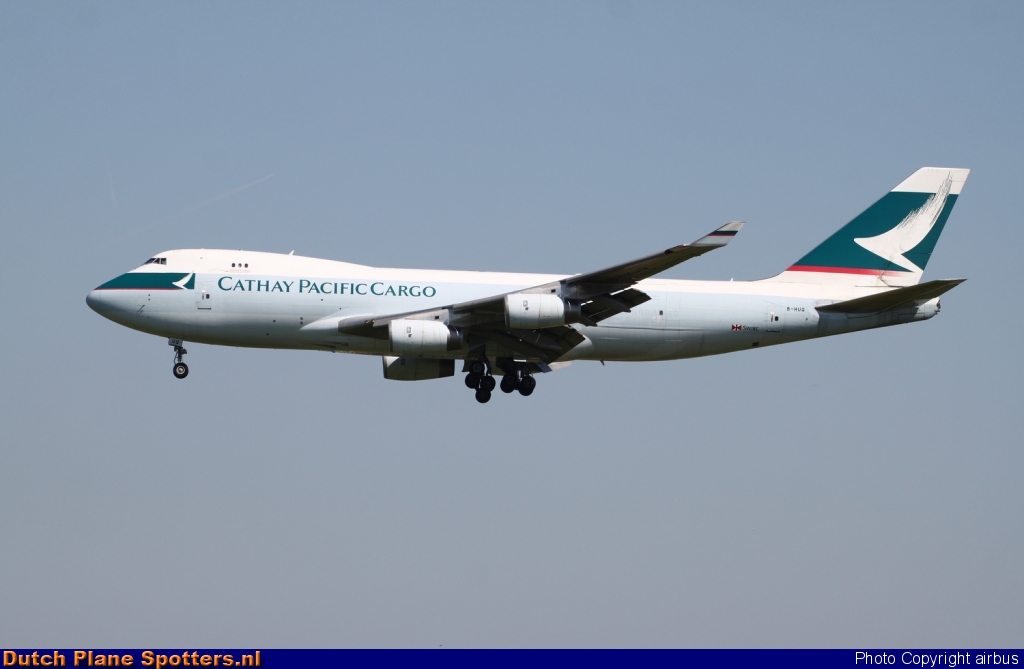 B-HUQ Boeing 747-400 Cathay Pacific Cargo by airbus