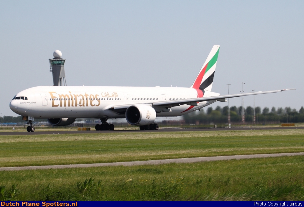 A6-EBD Boeing 777-300 Emirates by airbus