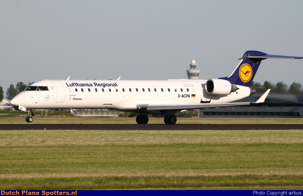D-ACPA Bombardier Canadair CRJ700 CityLine (Lufthansa Regional) by airbus