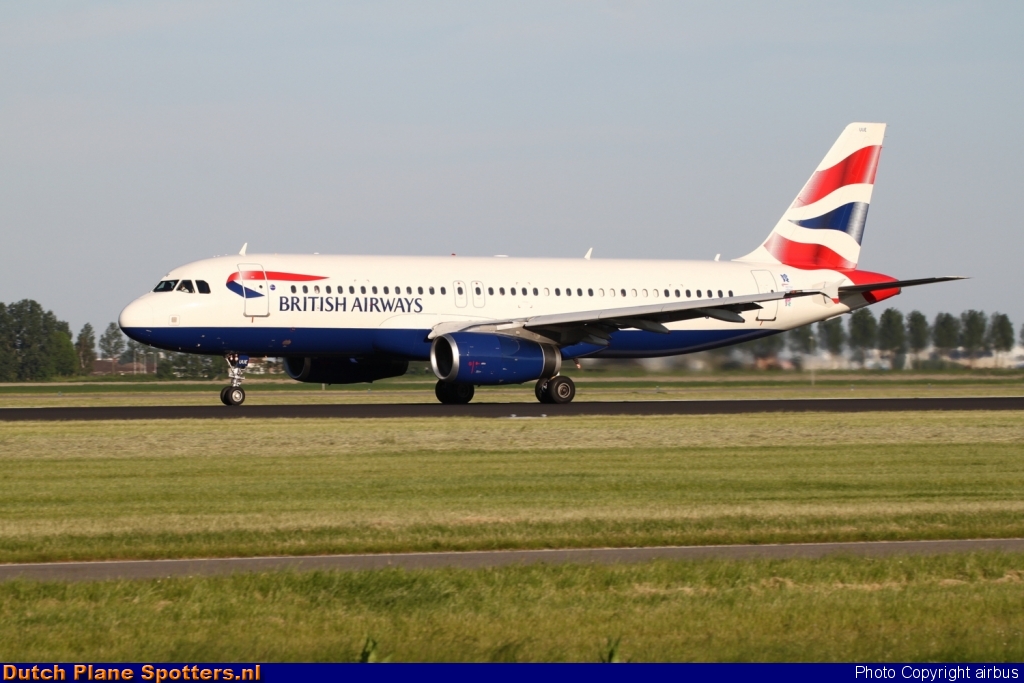 G-EUUE Airbus A320 British Airways by airbus