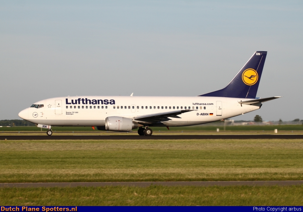 D-ABXN Boeing 737-300 Lufthansa by airbus