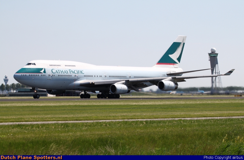 B-HOV Boeing 747-400 Cathay Pacific by airbus