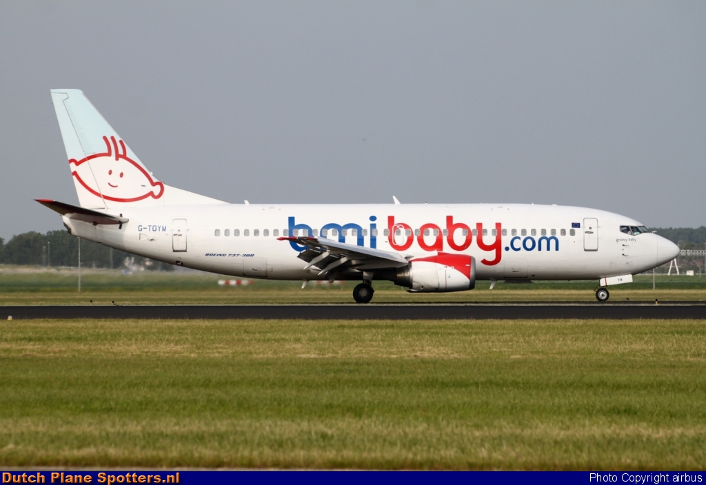 G-TOYM Boeing 737-300 BMI Baby by airbus