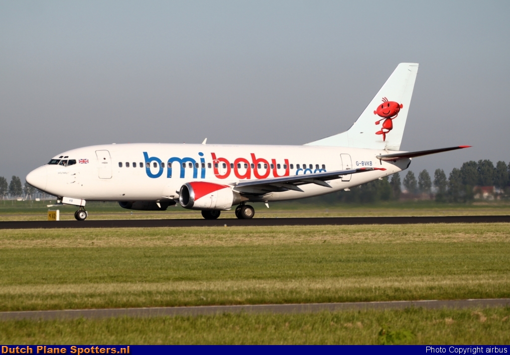 G-BVKB Boeing 737-500 BMI Baby by airbus