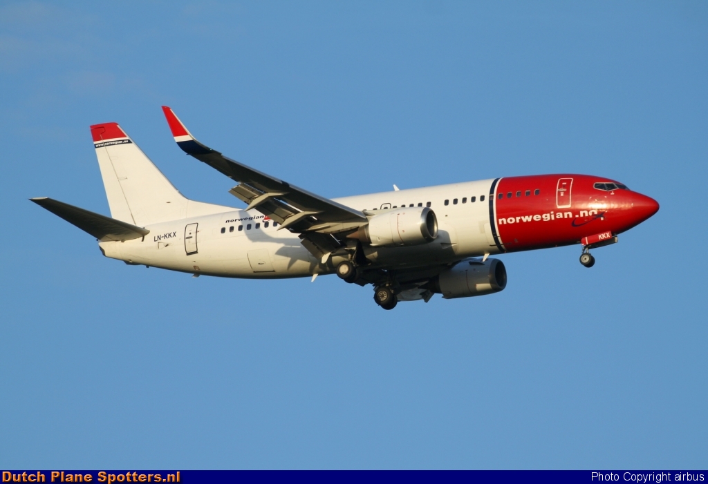 LN-KKX Boeing 737-300 Norwegian Air Shuttle by airbus