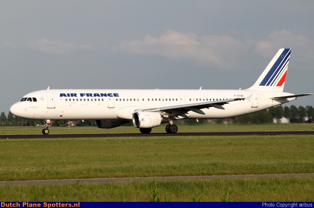 F-GTAD Airbus A321 Air France by airbus
