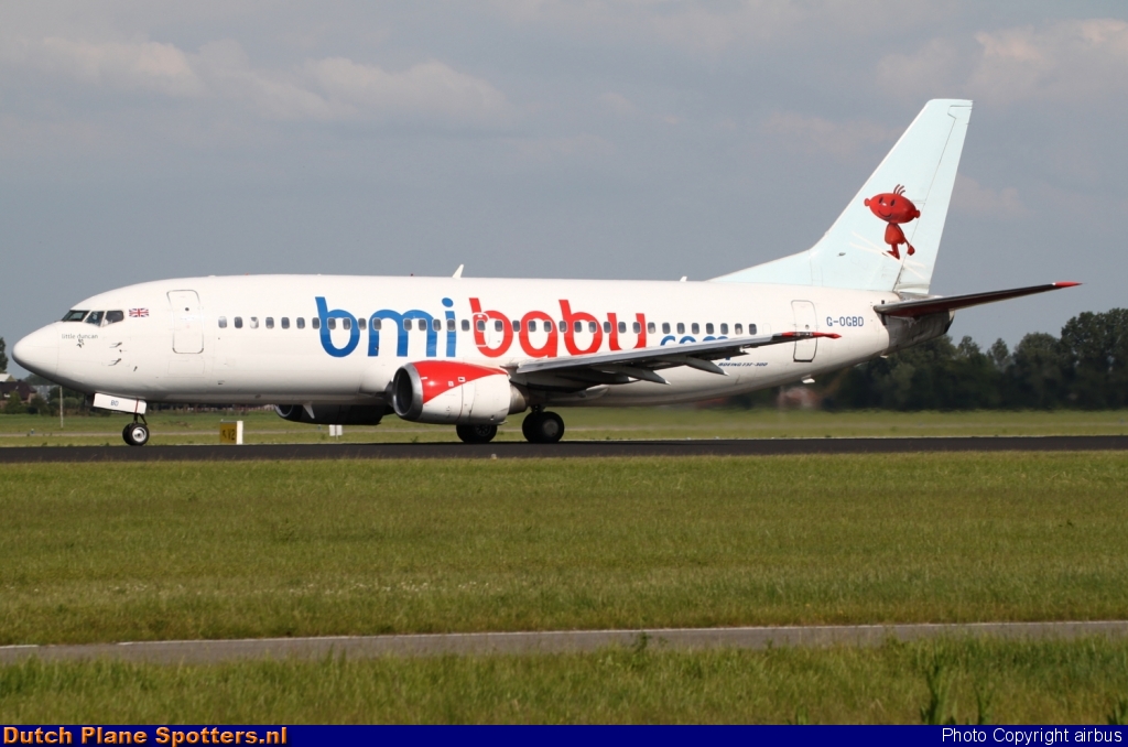 G-OGBD Boeing 737-300 BMI Baby by airbus