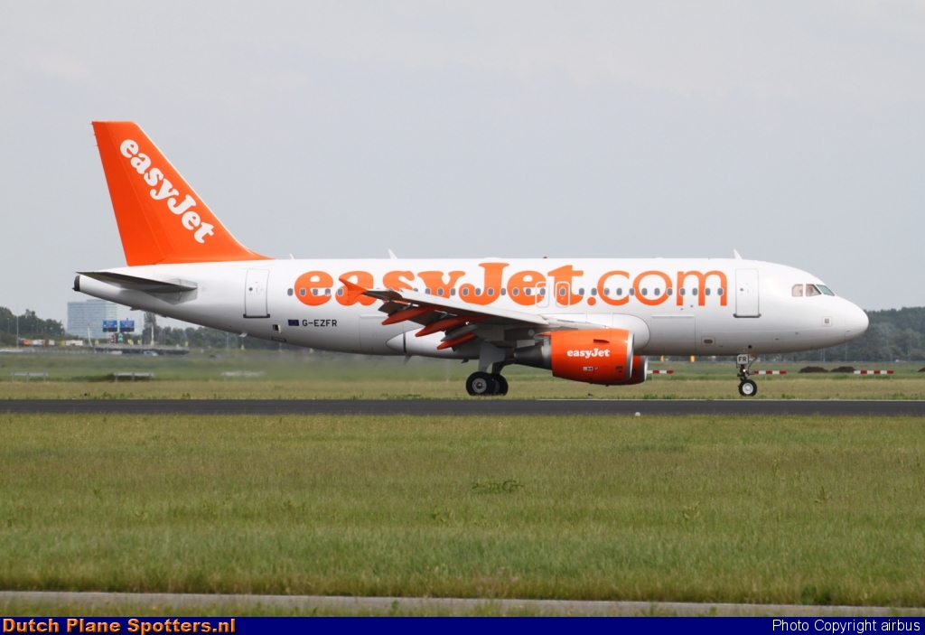G-EZFR Airbus A319 easyJet by airbus