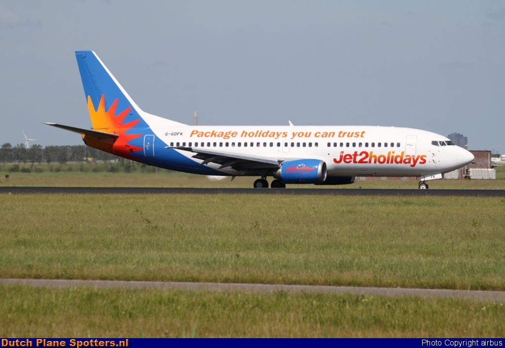 G-GDFK Boeing 737-300 Jet2 by airbus