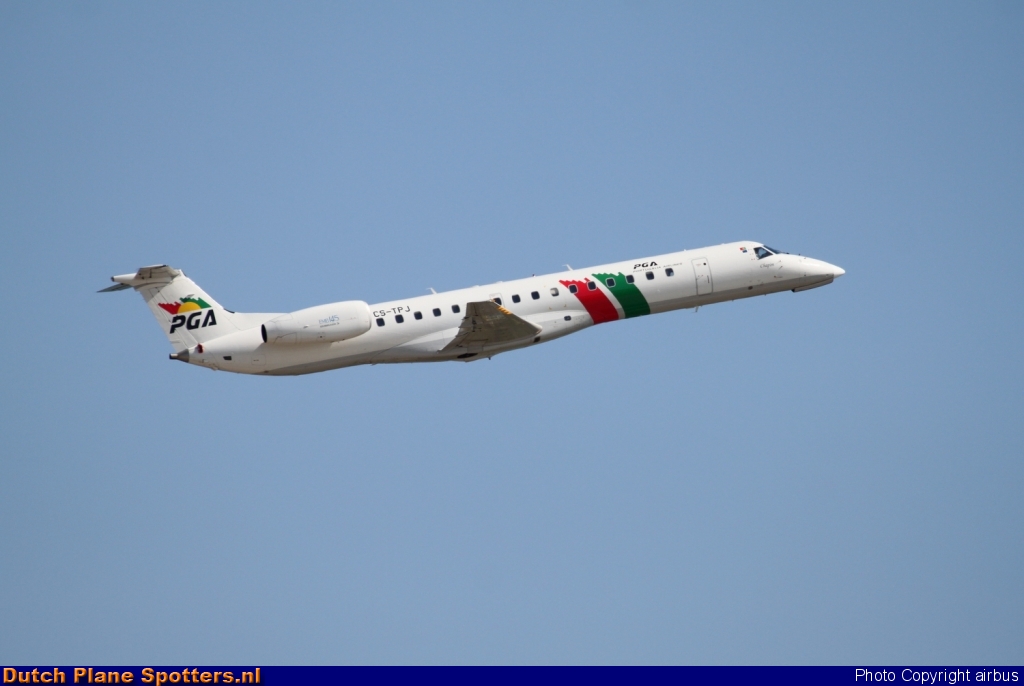 CS-TPJ Embraer 145 PGA Portugalia Airlines by airbus