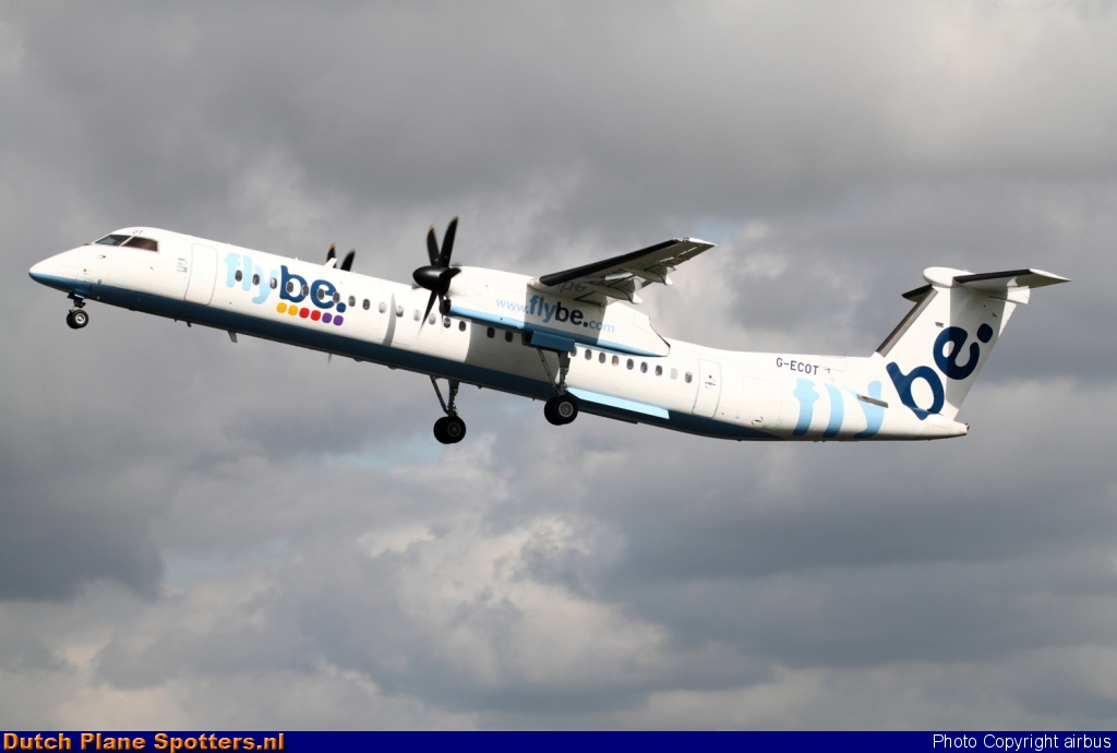 G-ECOT Bombardier Dash 8-Q400 Flybe by airbus