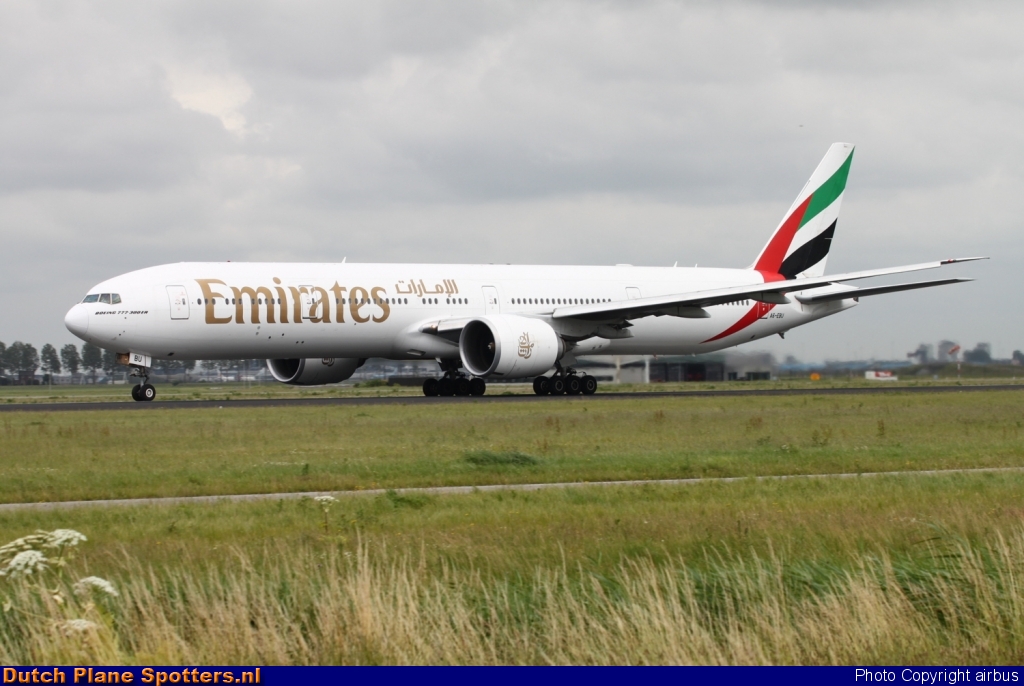 A6-EBU Boeing 777-300 Emirates by airbus