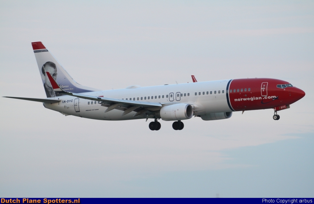 LN-DYC Boeing 737-800 Norwegian Air Shuttle by airbus
