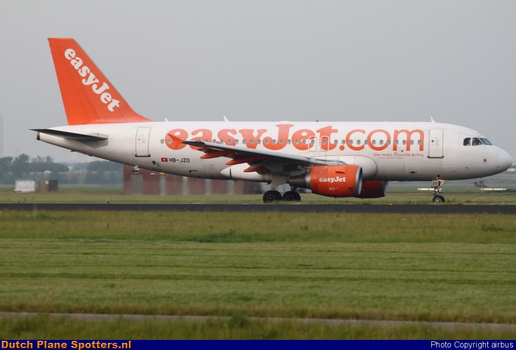 HB-JZO Airbus A319 easyJet Switzerland by airbus